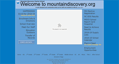 Desktop Screenshot of mountaindiscovery.org